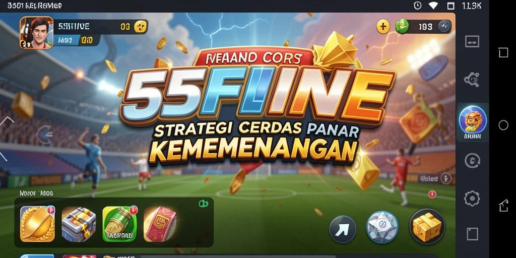 Tampilan gameplay menegangkan dari 55FIVE dengan taktik yang mendebarkan.