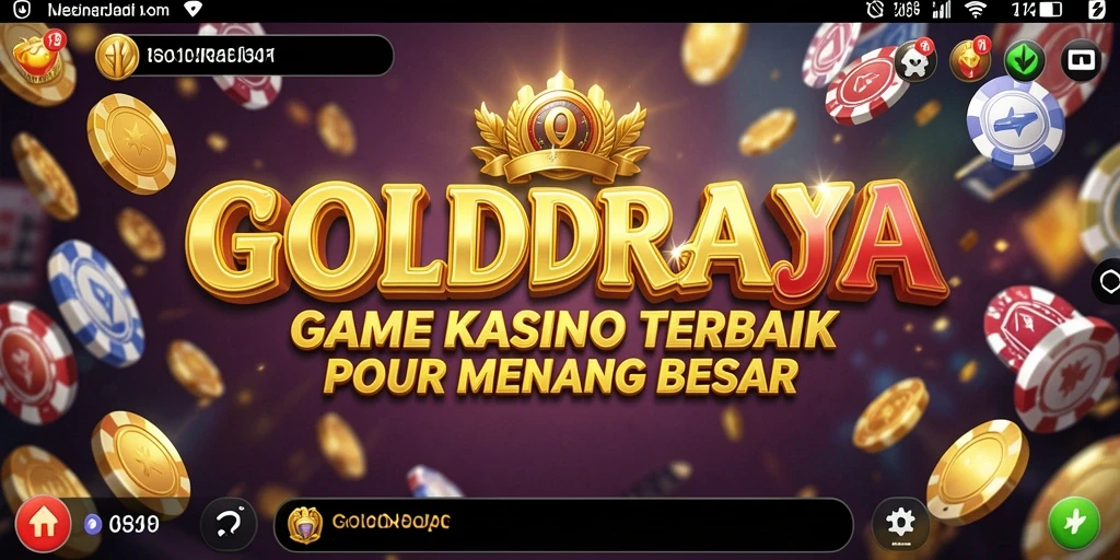 Gameplay kasino menarik di GOLDRAJA dengan grafis menawan.