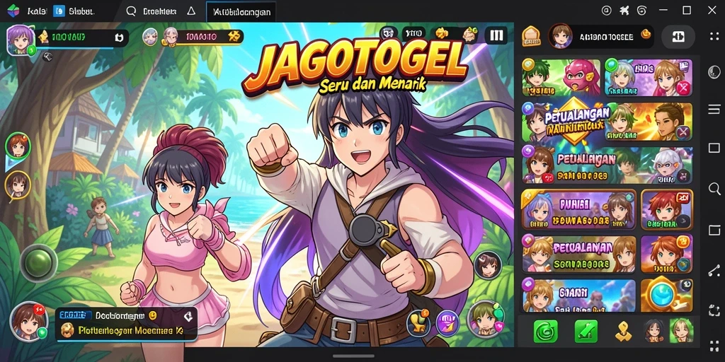 Screenshot dari gameplay <strong>JAGOTOGEL</strong> yang menunjukkan aksi pertarungan seru.