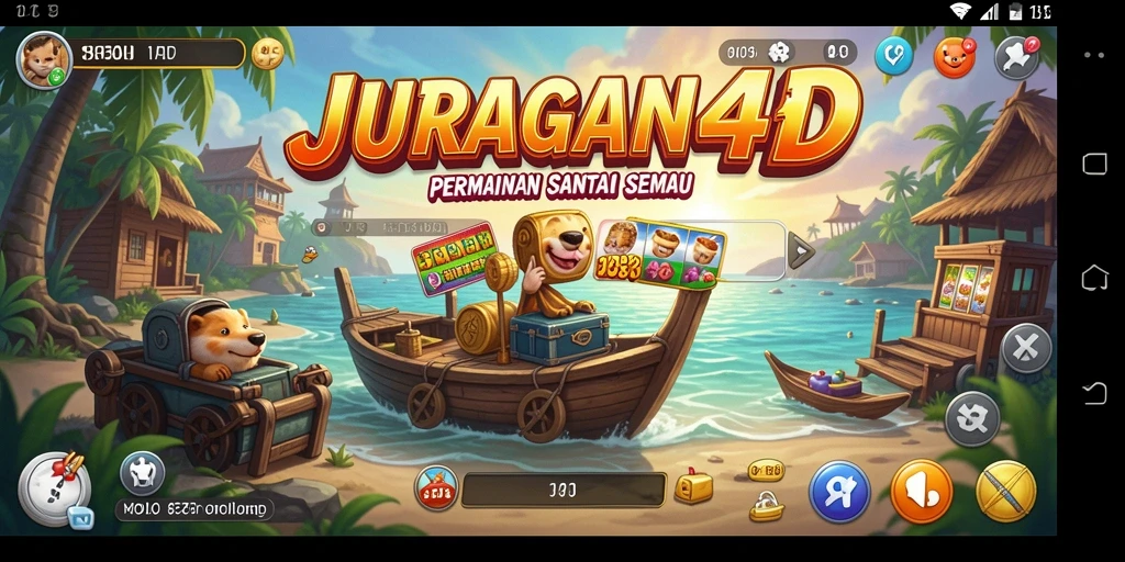 Screenshot gameplay JURAGAN4D yang menarik dan menyenangkan.