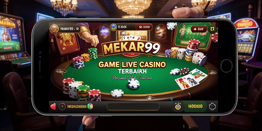 Tampilan gameplay seru di MEKAR99 Live Casino.