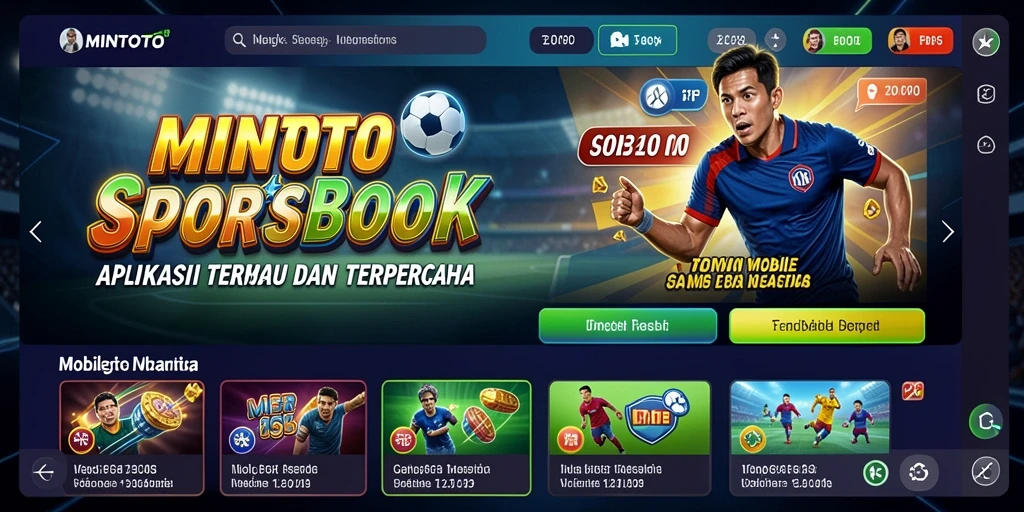 Tampilan gameplay MINTOTO yang menarik dan interaktif dalam taruhan olahraga.