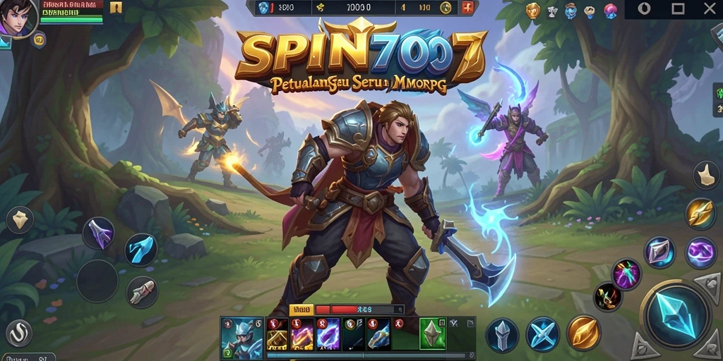 Tangkapan layar SPIN707 menampilkan aksi seru dalam gameplay MMORPG yang menakjubkan.